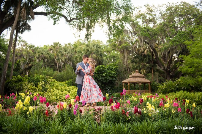 St Augustine Photographer Josh Haltam Washington Oaks Gardens State Park Couples Engagement Anniversary 3